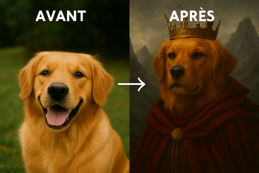 Portrait de votre animal de compagnie Sur mesure